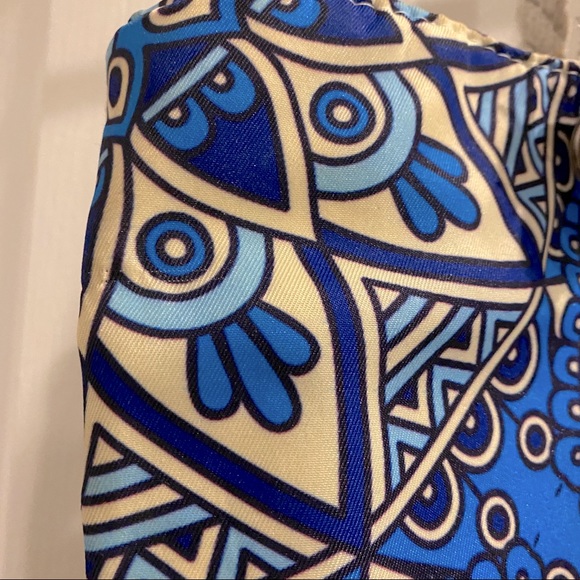 Blue Mandala Canvas Tote Shoulder Bag from GREECE - Picture 3 of 10